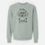 Christmas Lights Stitch the Bichonpoo - Unisex Pigment Dyed Crew Sweatshirt