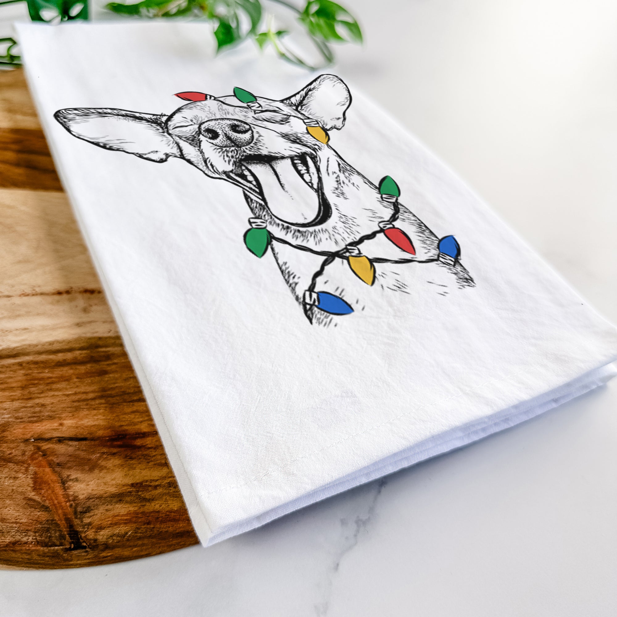 SweetBailey the Chihuahua Mix Tea Towel