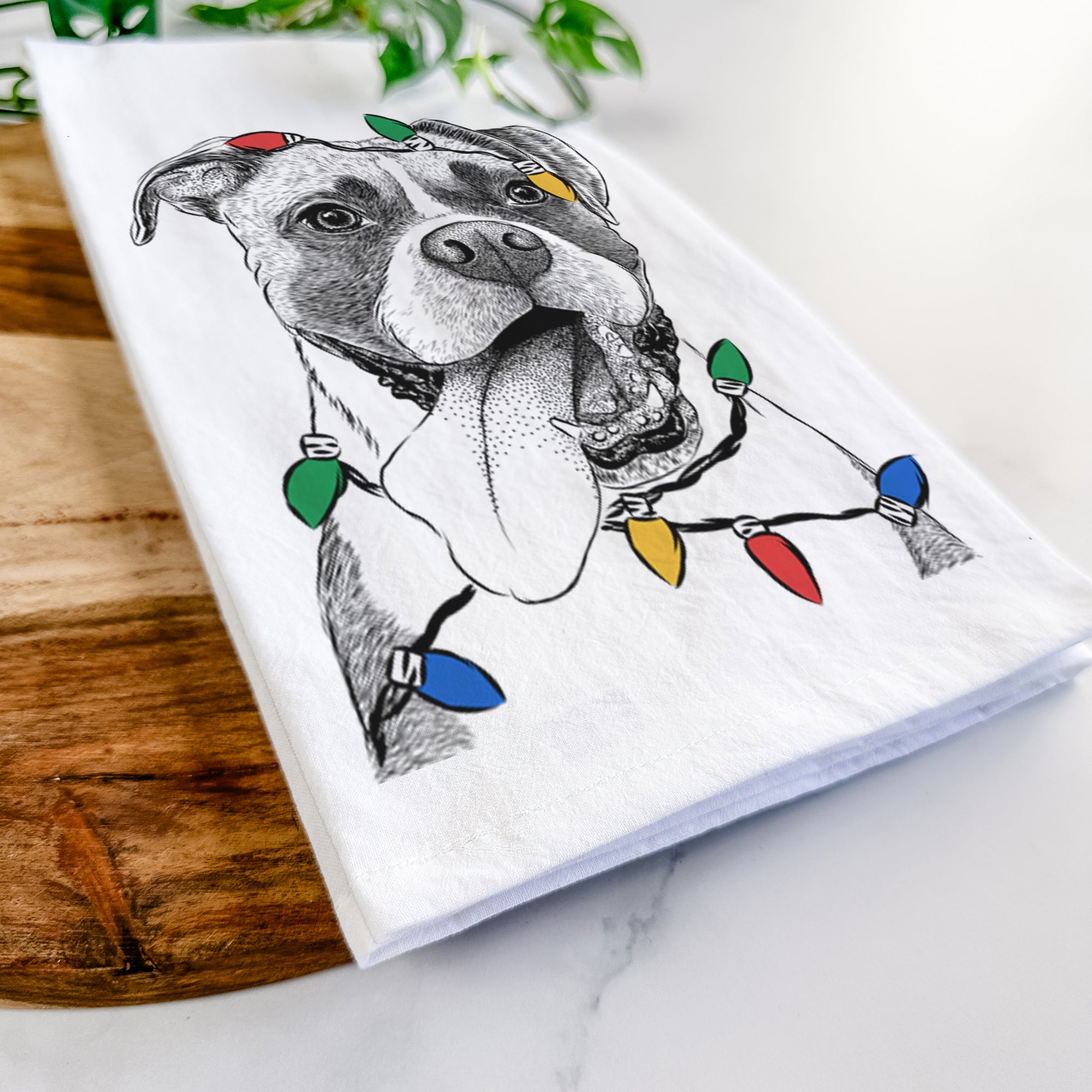 Tuckeroo the Boxer Tea Towel