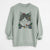 Christmas Lights Tux the Tuxedo Cat - Unisex Pigment Dyed Crew Sweatshirt