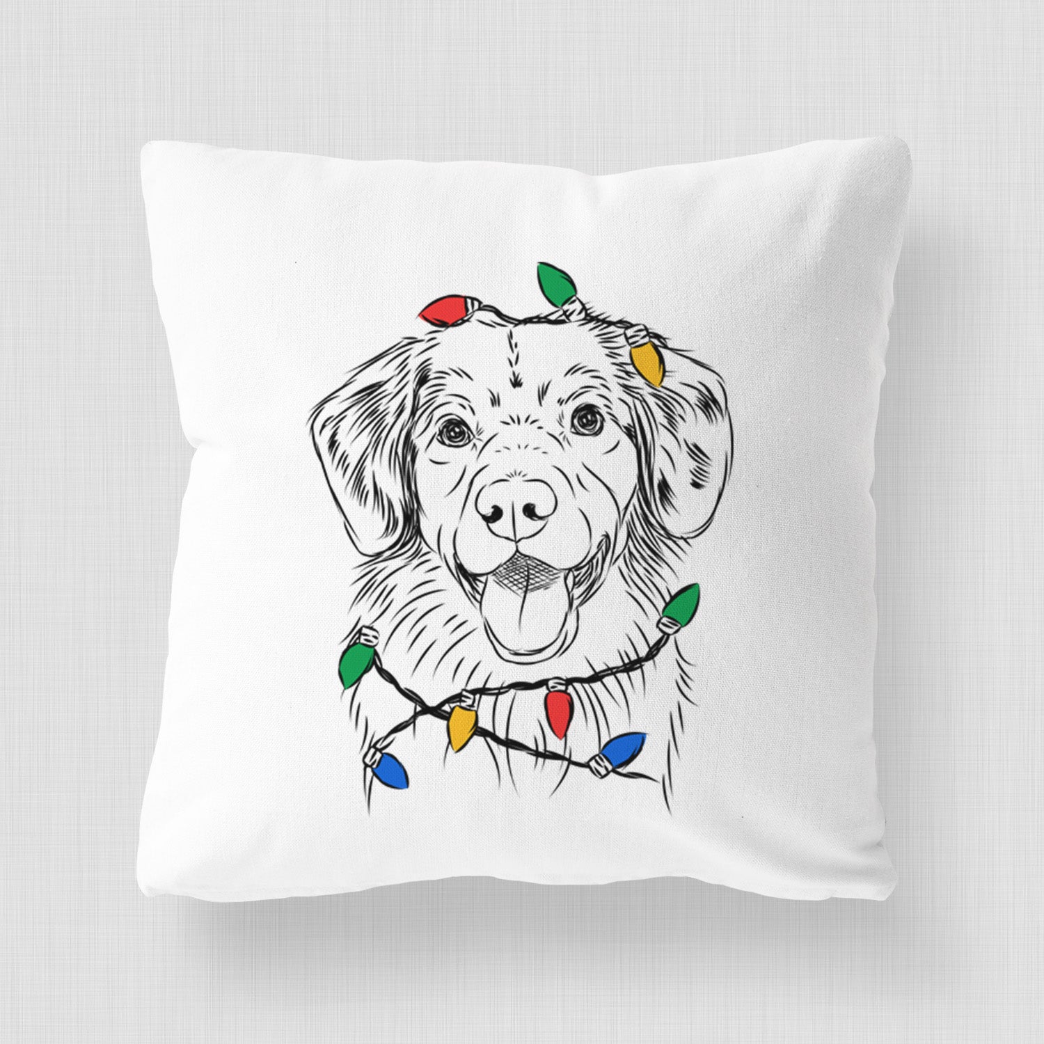 Weston the Nova Scotia Duck Tolling Retriever - Throw Pillow Cover