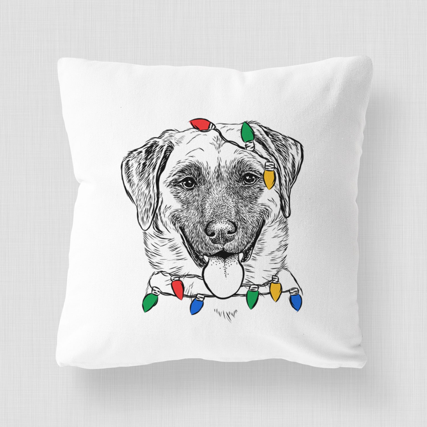 Willow the Anatolian Shepherd - Throw Pillow Cover