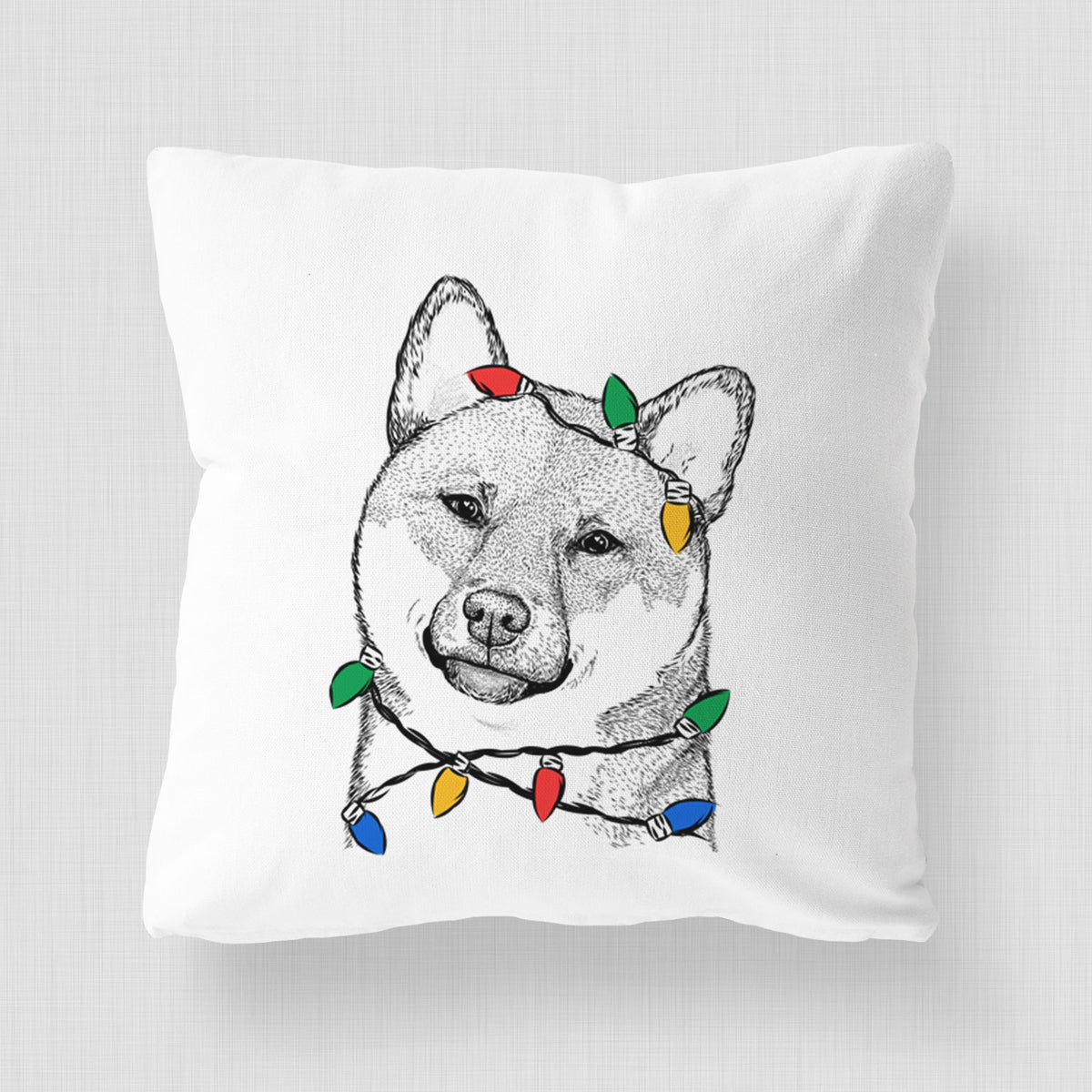 Yakuza the Shiba Inu - Throw Pillow Cover