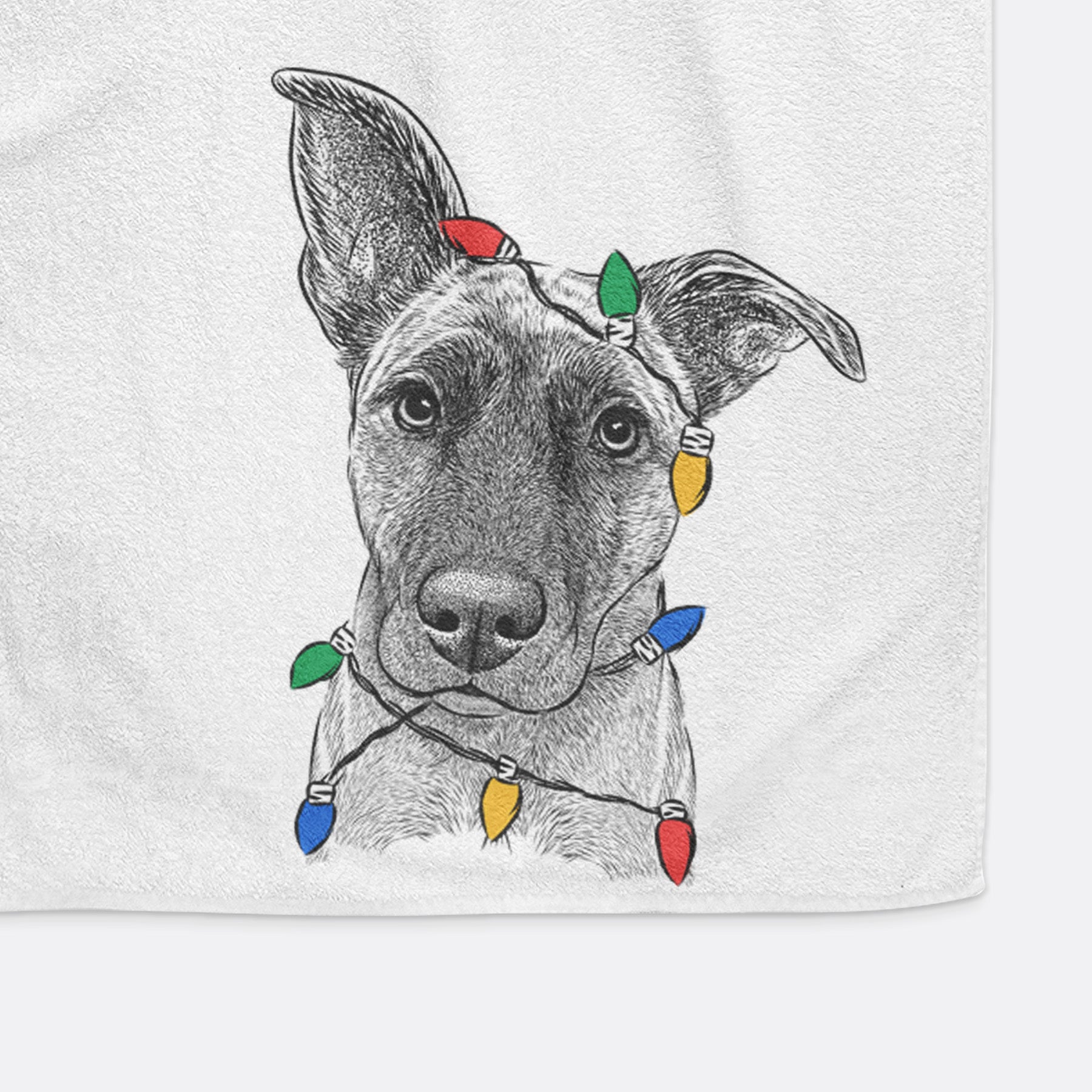 Zoey the Mixed Breed Premium Hand Towel