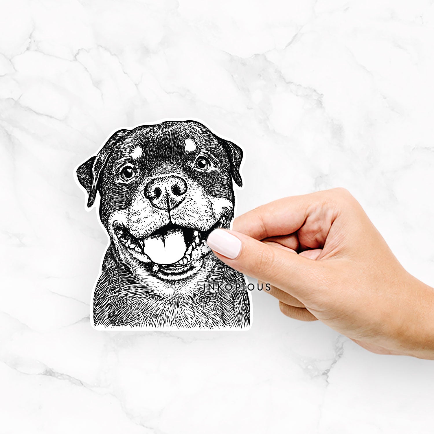 Talos the Rottweiler - Decal Sticker