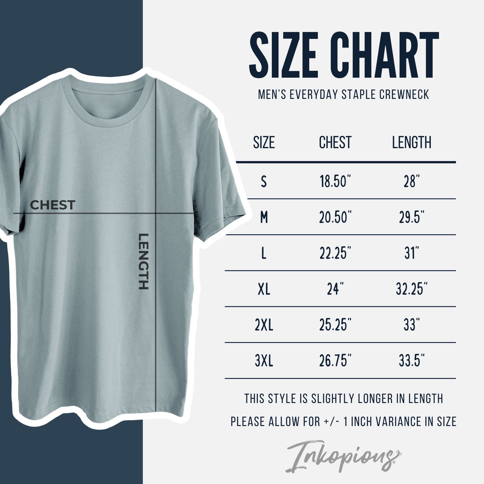 Pappy Boxed - 1 Line - Mens Everyday Staple Tee