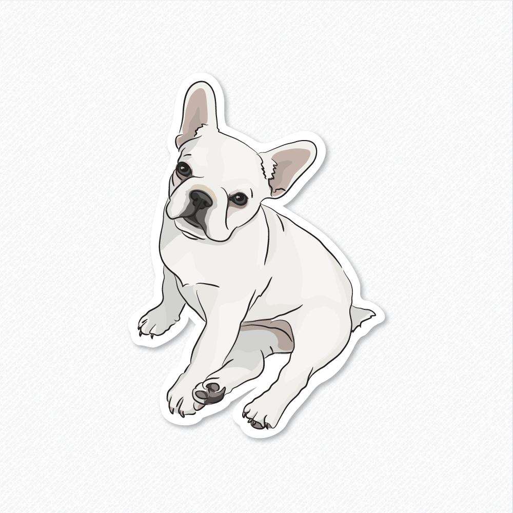 LuLu - French Bulldog - Decal Sticker