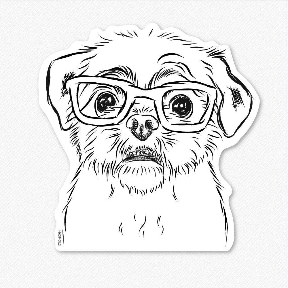 Smash the Shih Tzu - Decal Sticker