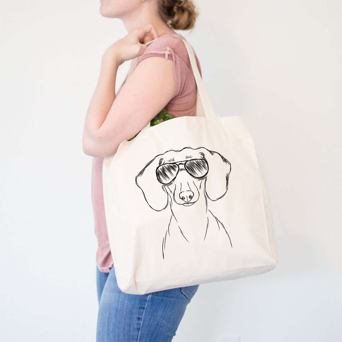 Hans the Dachshund - Tote Bag