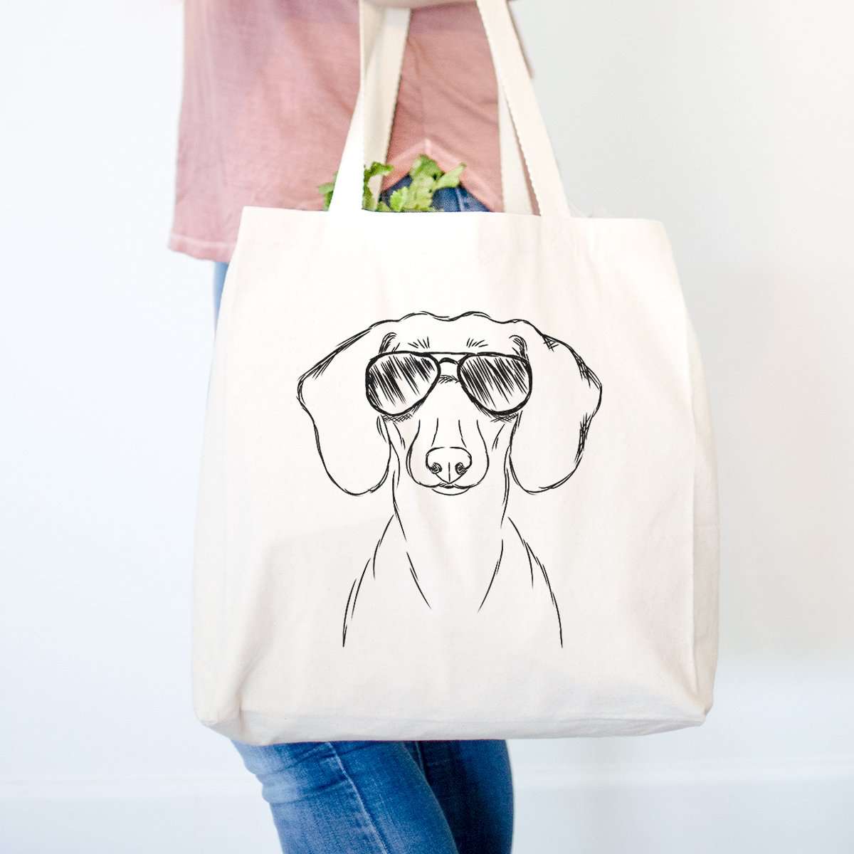 Hans the Dachshund - Tote Bag