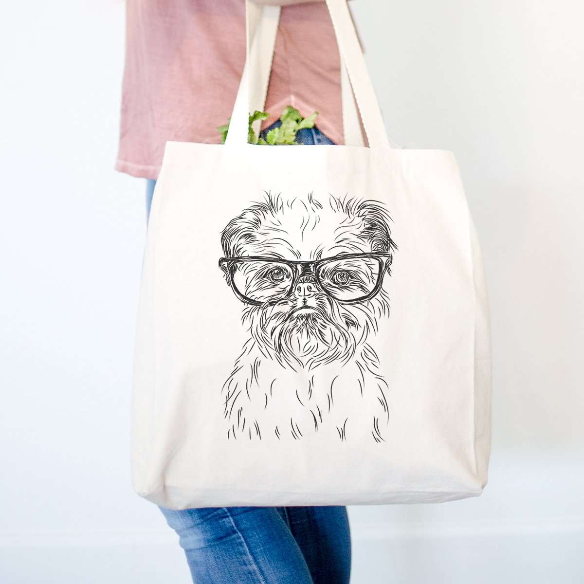 Digby the Brussels Griffon - Tote