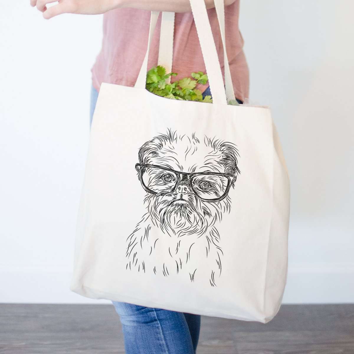 Digby the Brussels Griffon - Tote