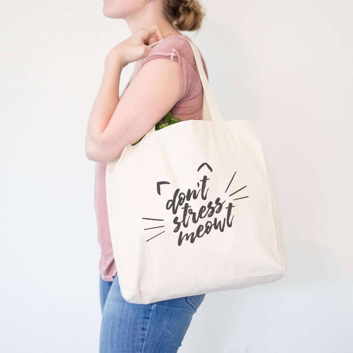 Don&#39;t Stress Meowt - Tote Bag