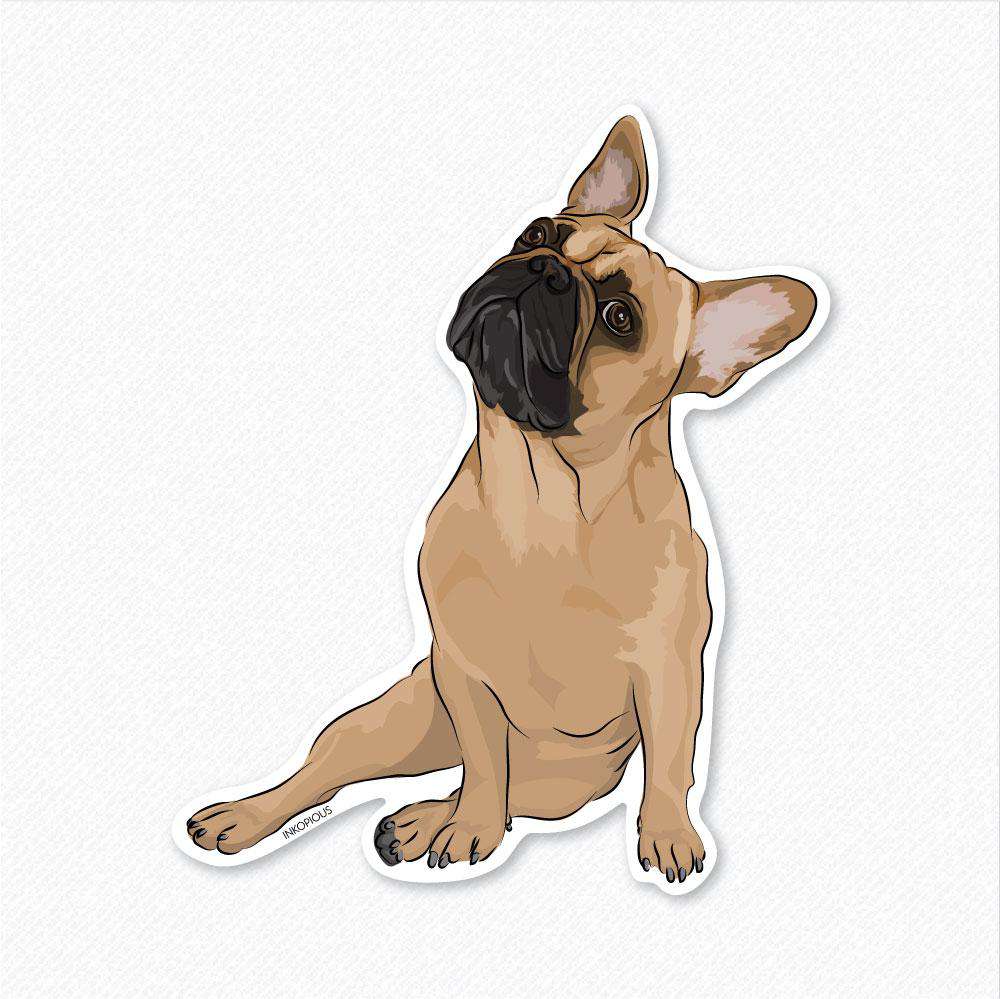 Frank - French Bulldog - Decal Sticker