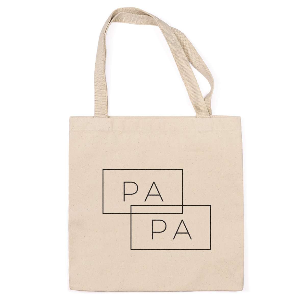 Pa-pa Double Rectangle - Tote Bag