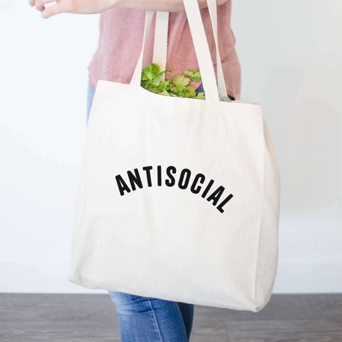 Antisocial - Articulate Collection- Tote Bag