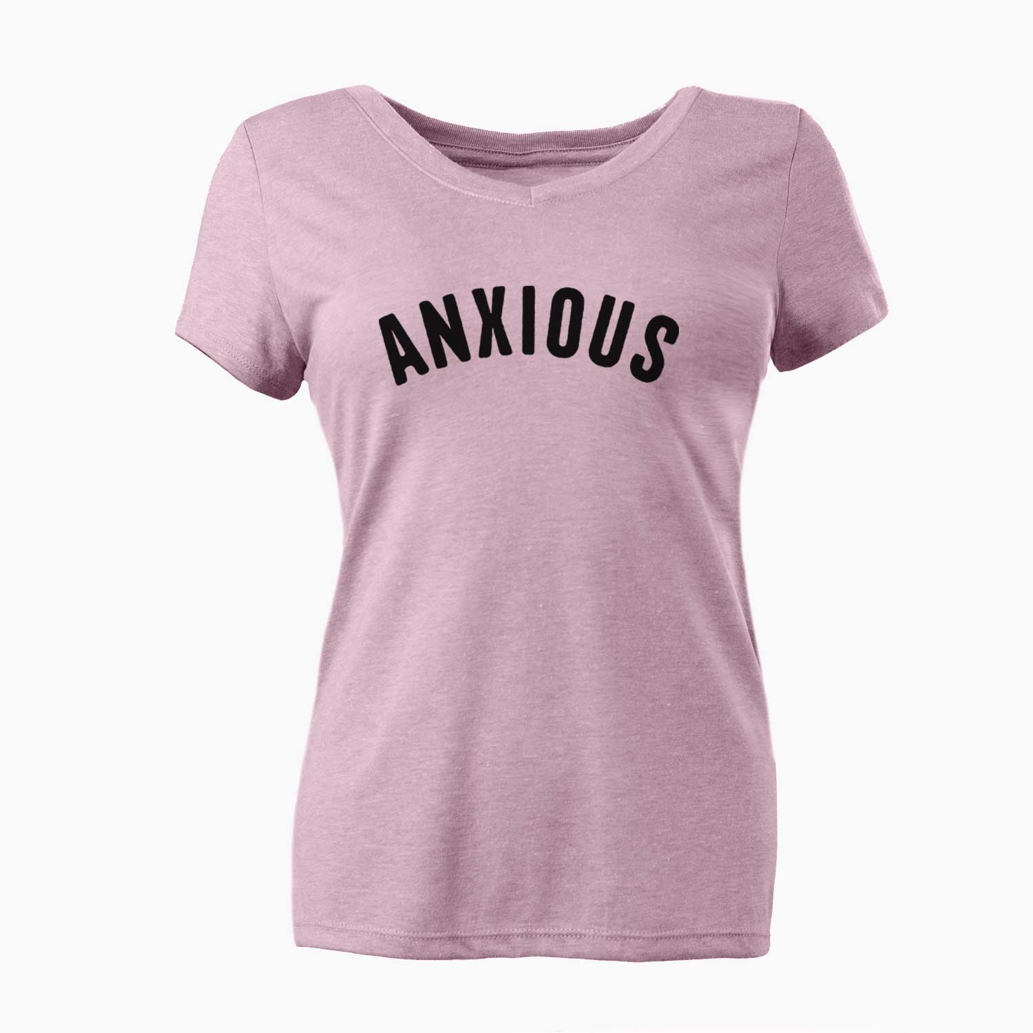 Anxious - Articulate Collection - Women's V-neck Shirt