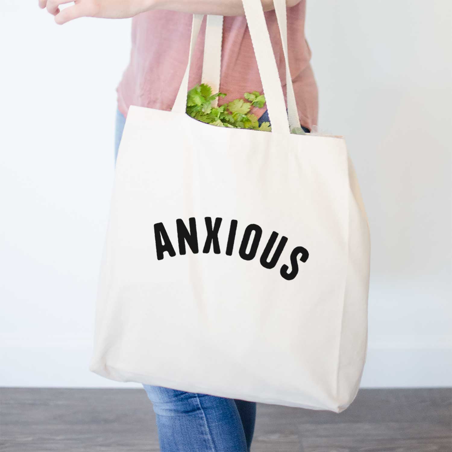 Anxious - Articulate Collection- Tote Bag