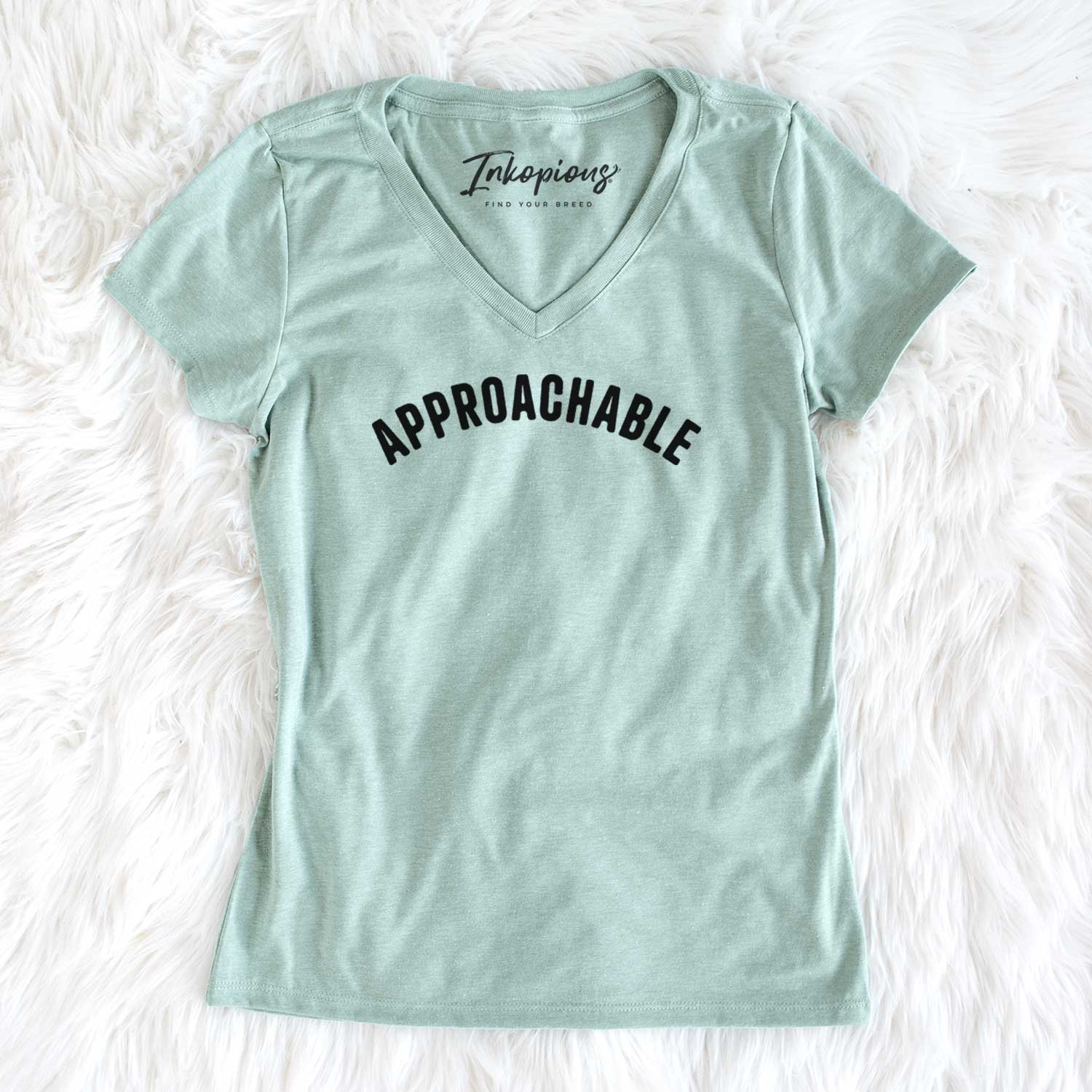 Approachable - Articulate Collection - Women's V-neck Shirt