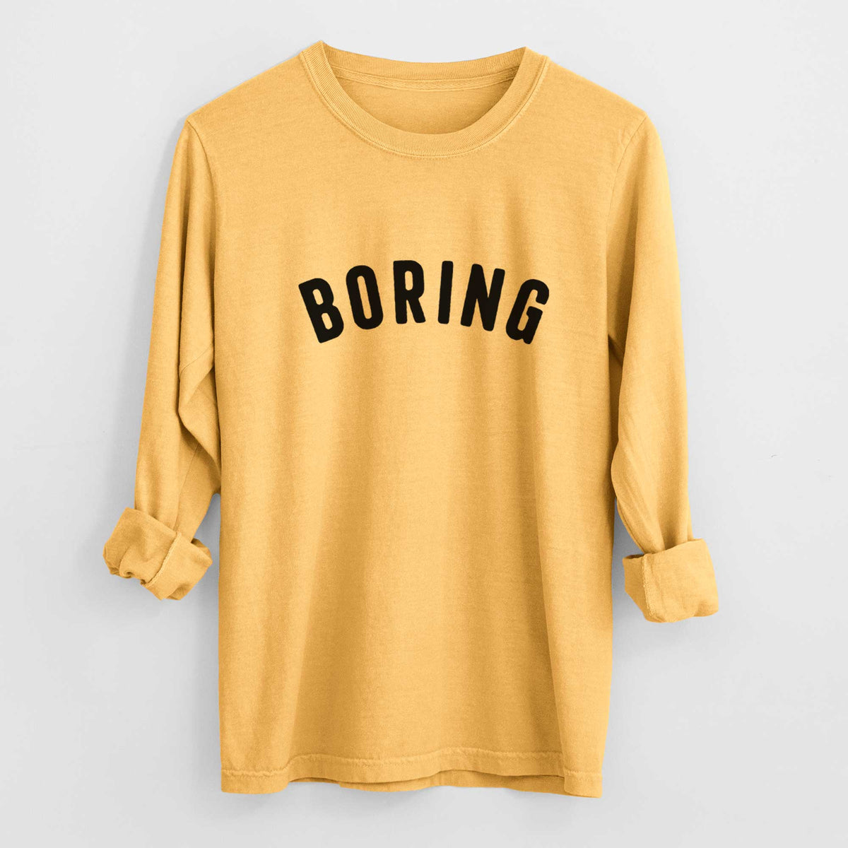 Boring - Articulate Collection - Heavyweight 100% Cotton Long Sleeve