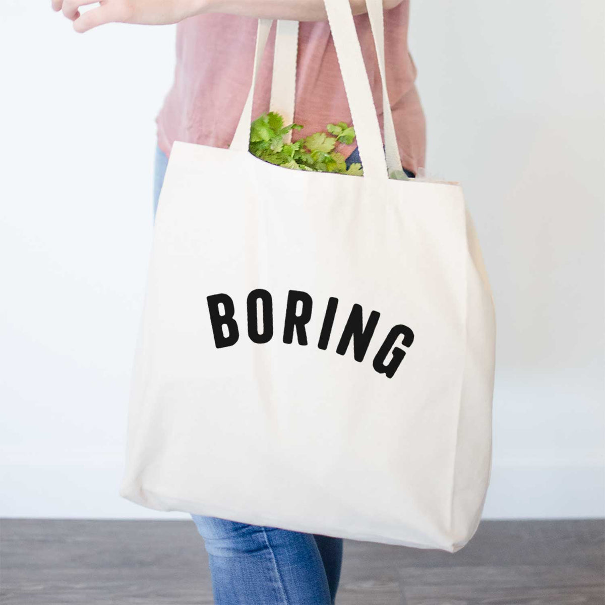 Boring - Articulate Collection- Tote Bag