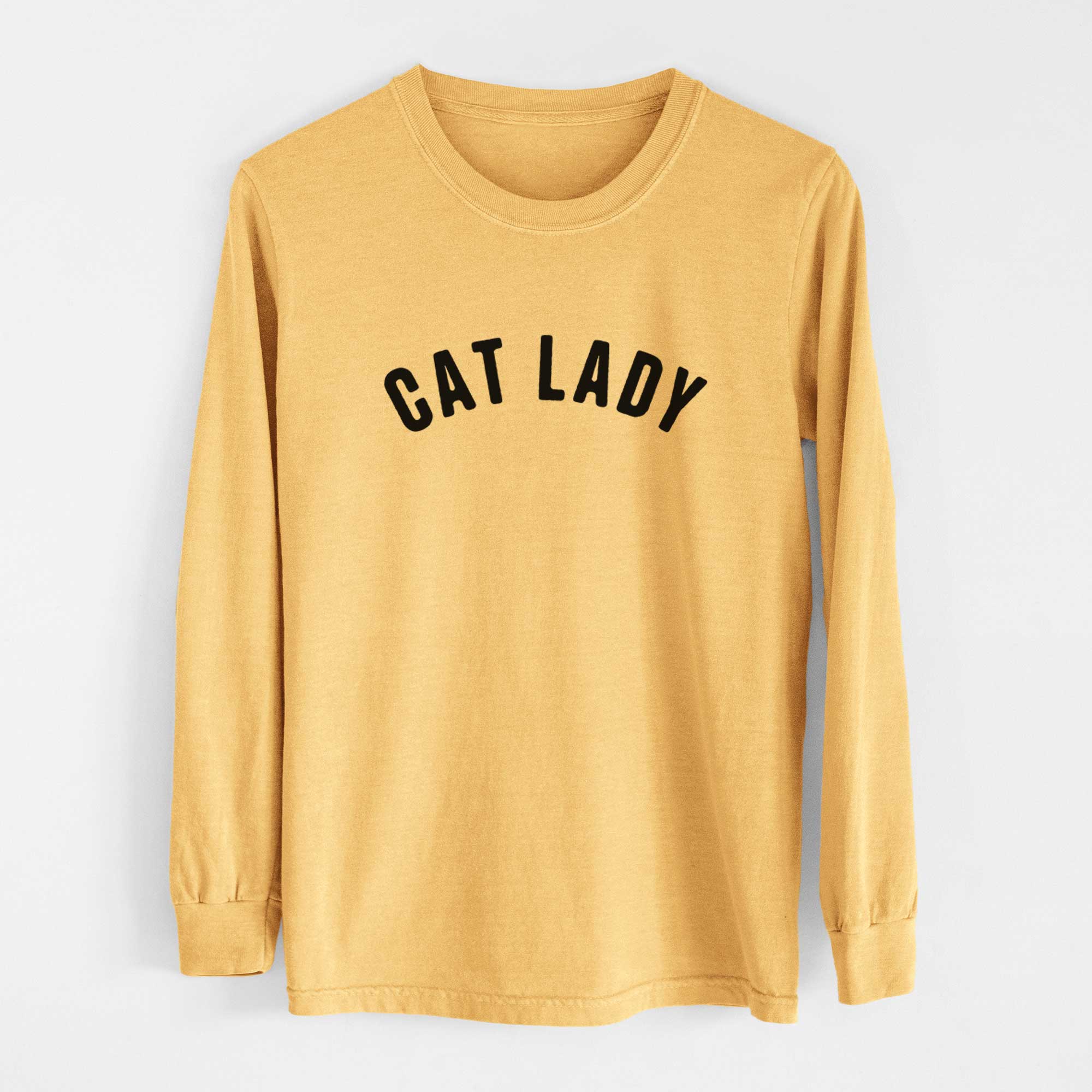 Cat Lady - Articulate Collection - Heavyweight 100% Cotton Long Sleeve