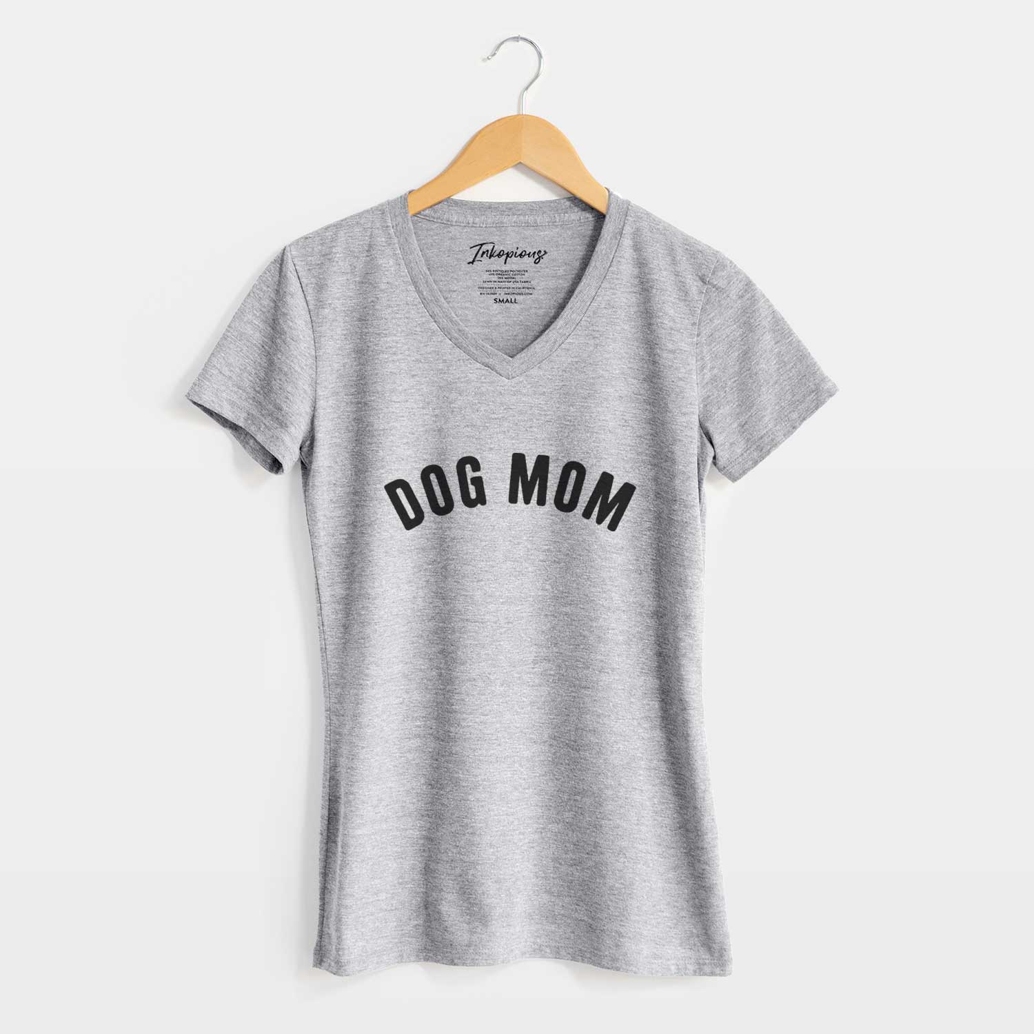 Dog Mom - Articulate Collection - Women's V-neck Shirt