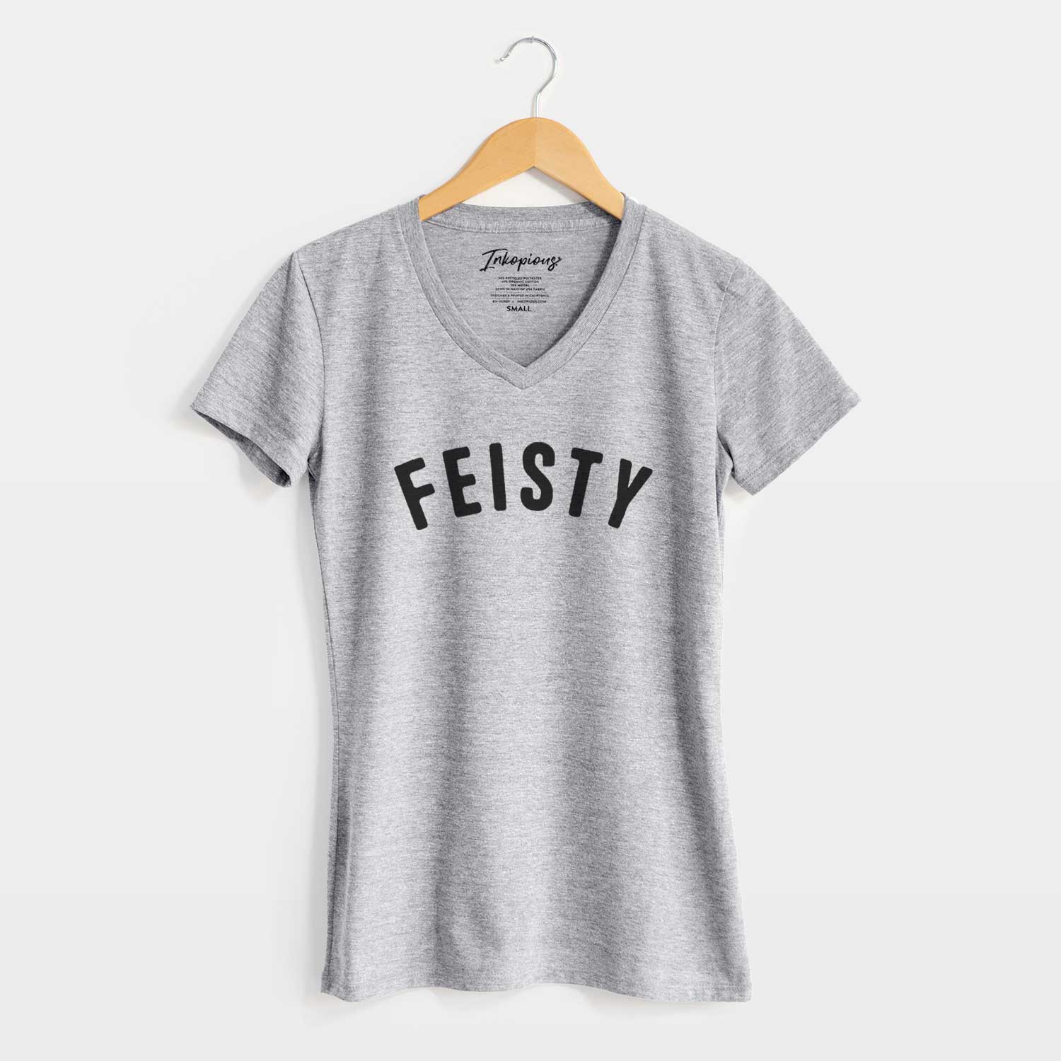 Feisty - Articulate Collection - Women's V-neck Shirt