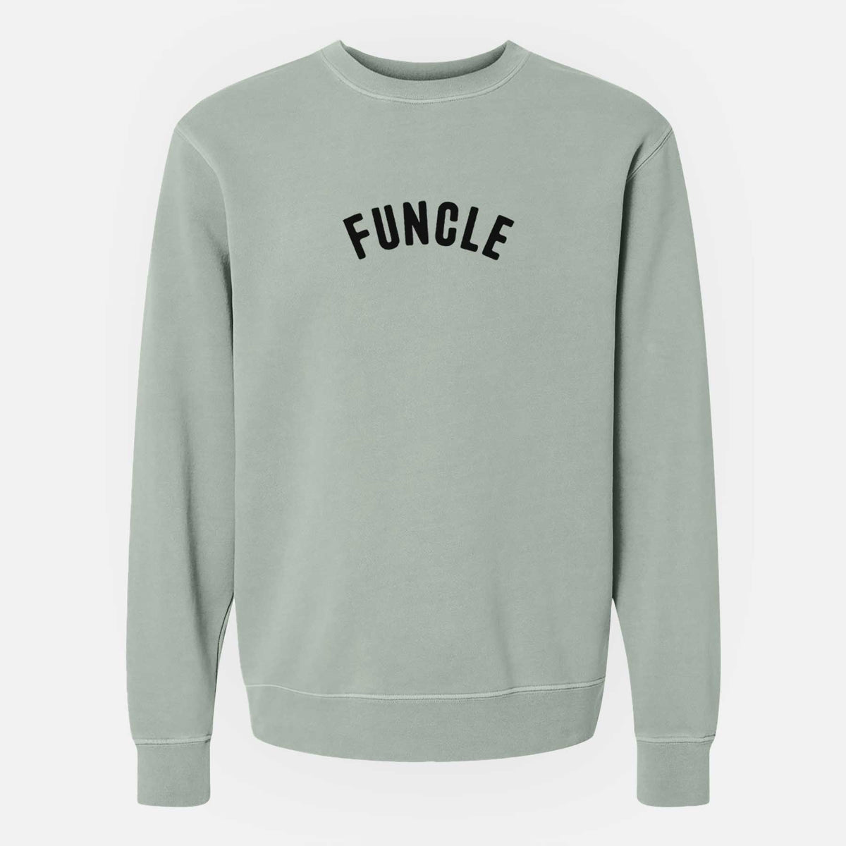 Funcle - Articulate Collection - Unisex Pigment Dyed Crew Sweatshirt