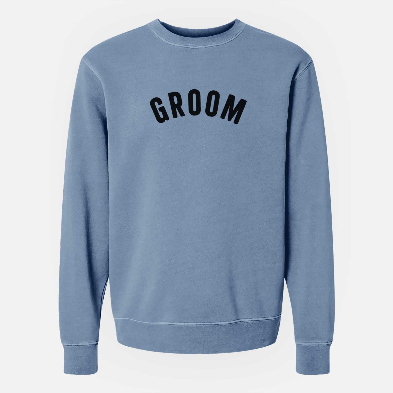 Groom - Articulate Collection - Unisex Pigment Dyed Crew Sweatshirt