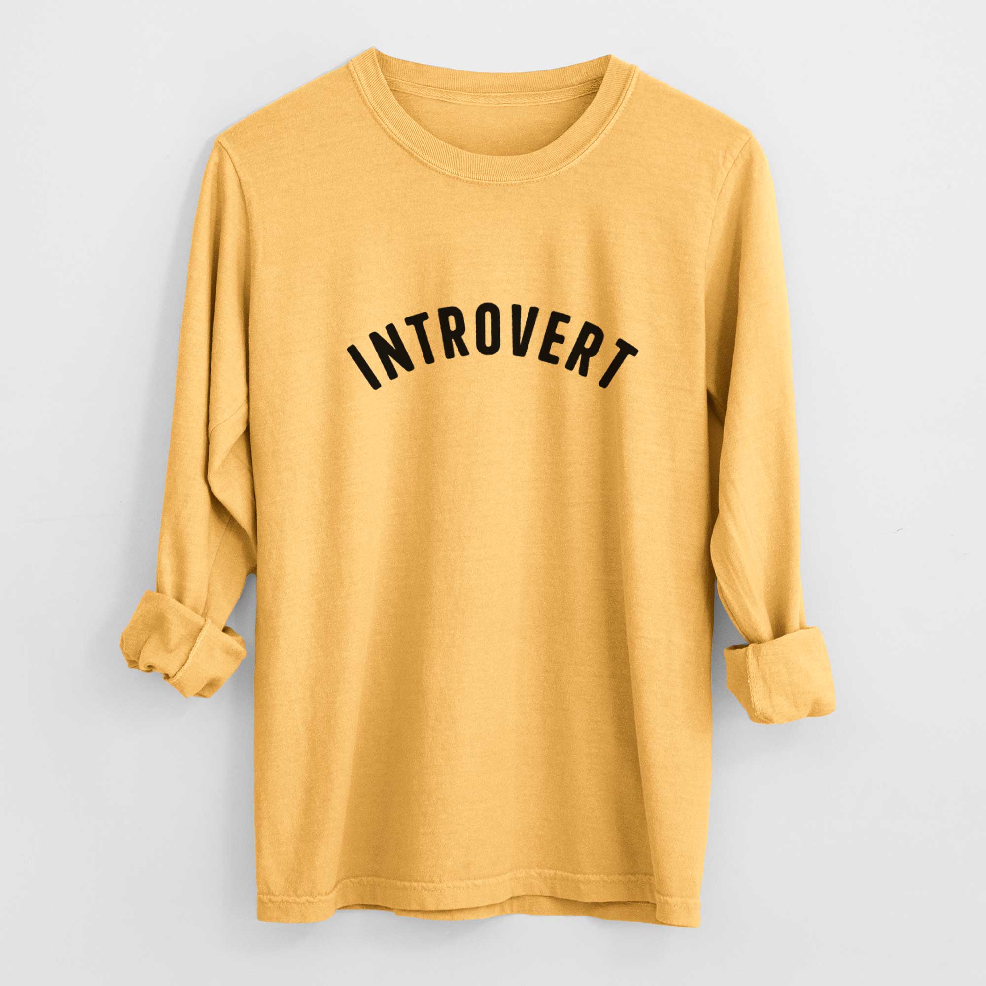 Introvert - Articulate Collection - Heavyweight 100% Cotton Long Sleeve