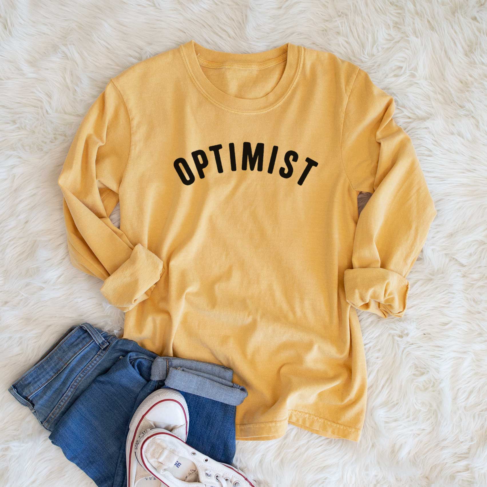 Optimist - Articulate Collection - Heavyweight 100% Cotton Long Sleeve