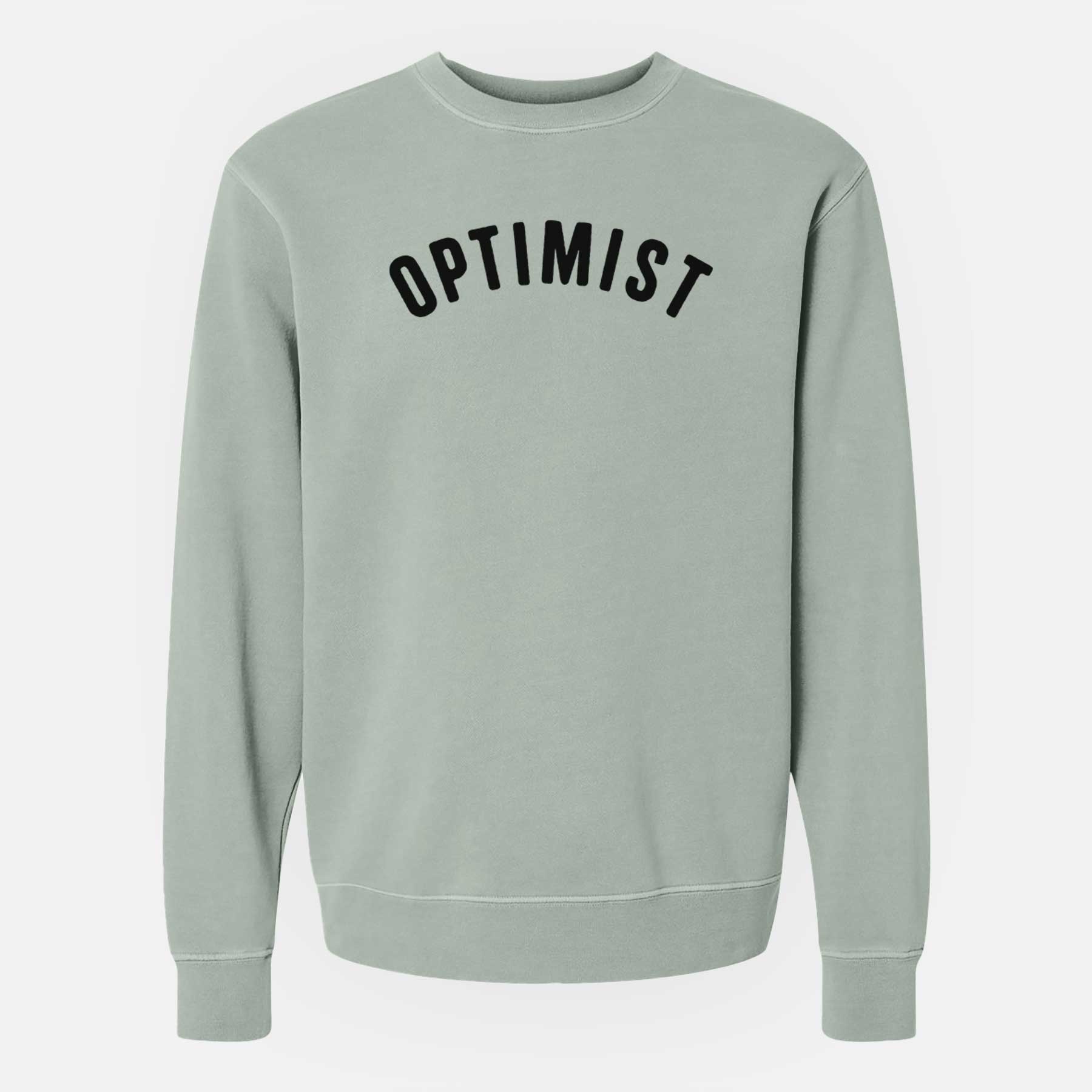 Optimist - Articulate Collection - Unisex Pigment Dyed Crew Sweatshirt