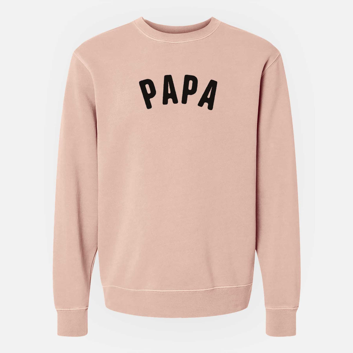 Papa - Articulate Collection - Unisex Pigment Dyed Crew Sweatshirt