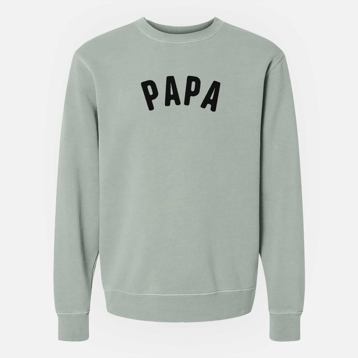 Papa - Articulate Collection - Unisex Pigment Dyed Crew Sweatshirt