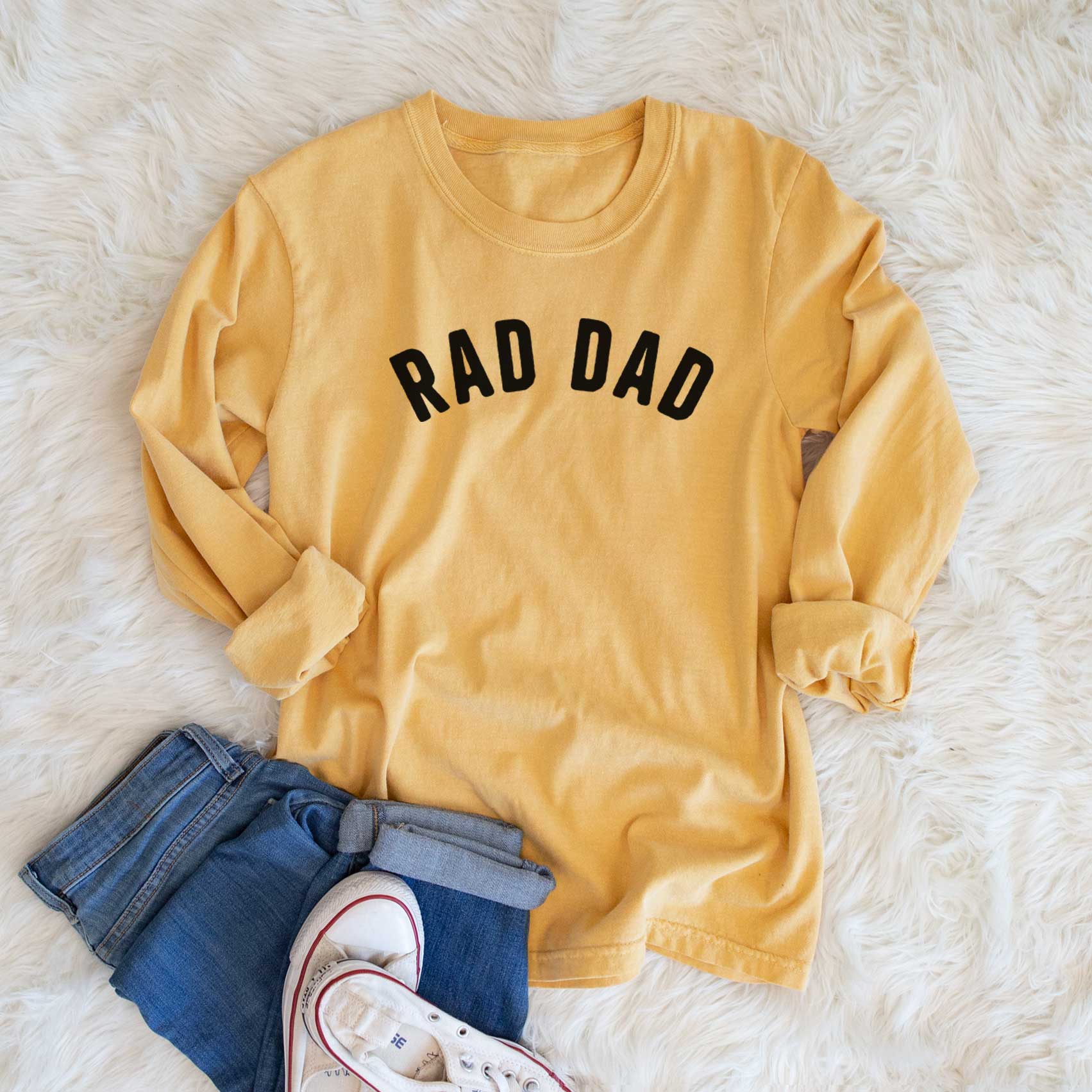 Rad Dad - Articulate Collection - Heavyweight 100% Cotton Long Sleeve