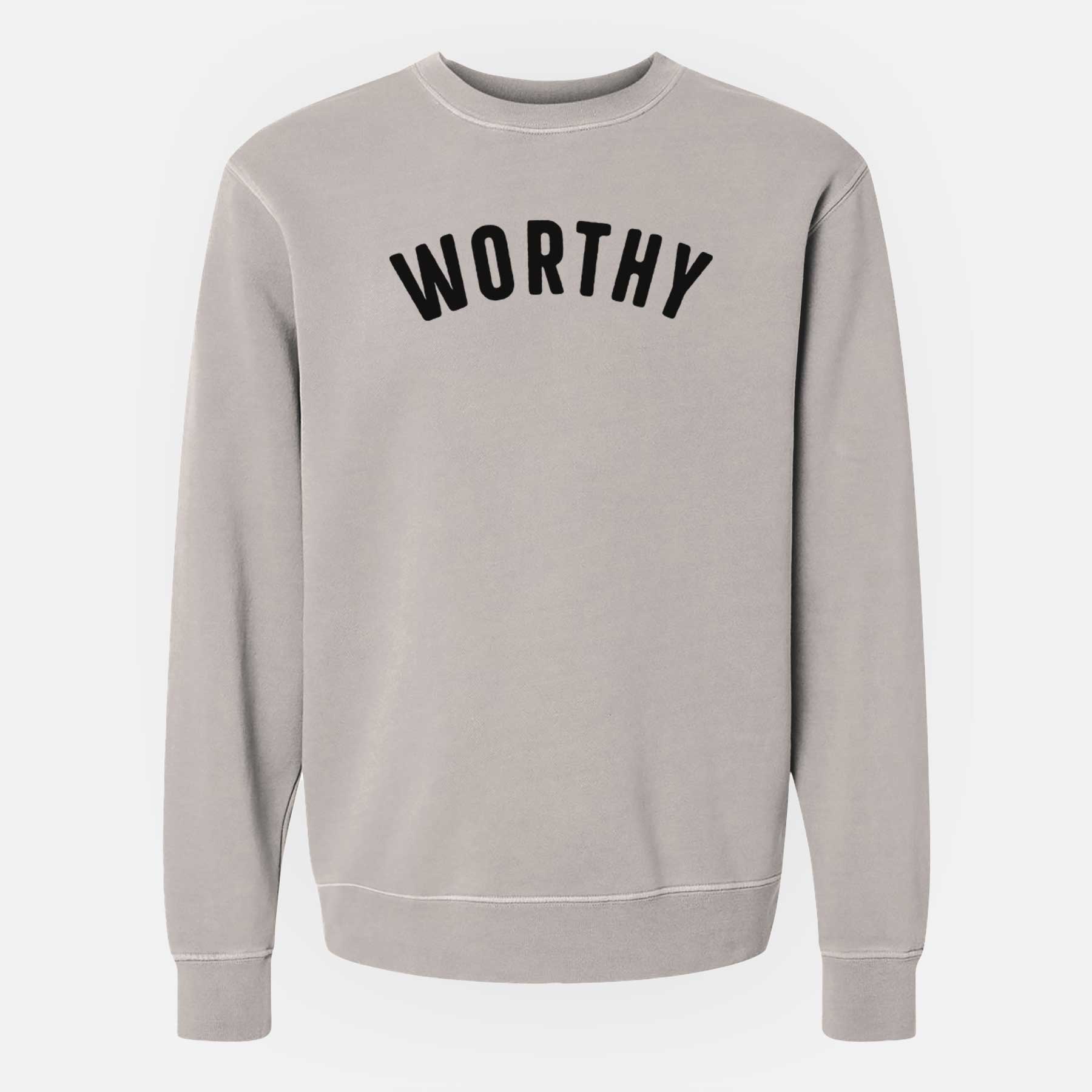 Worthy - Articulate Collection - Unisex Pigment Dyed Crew Sweatshirt