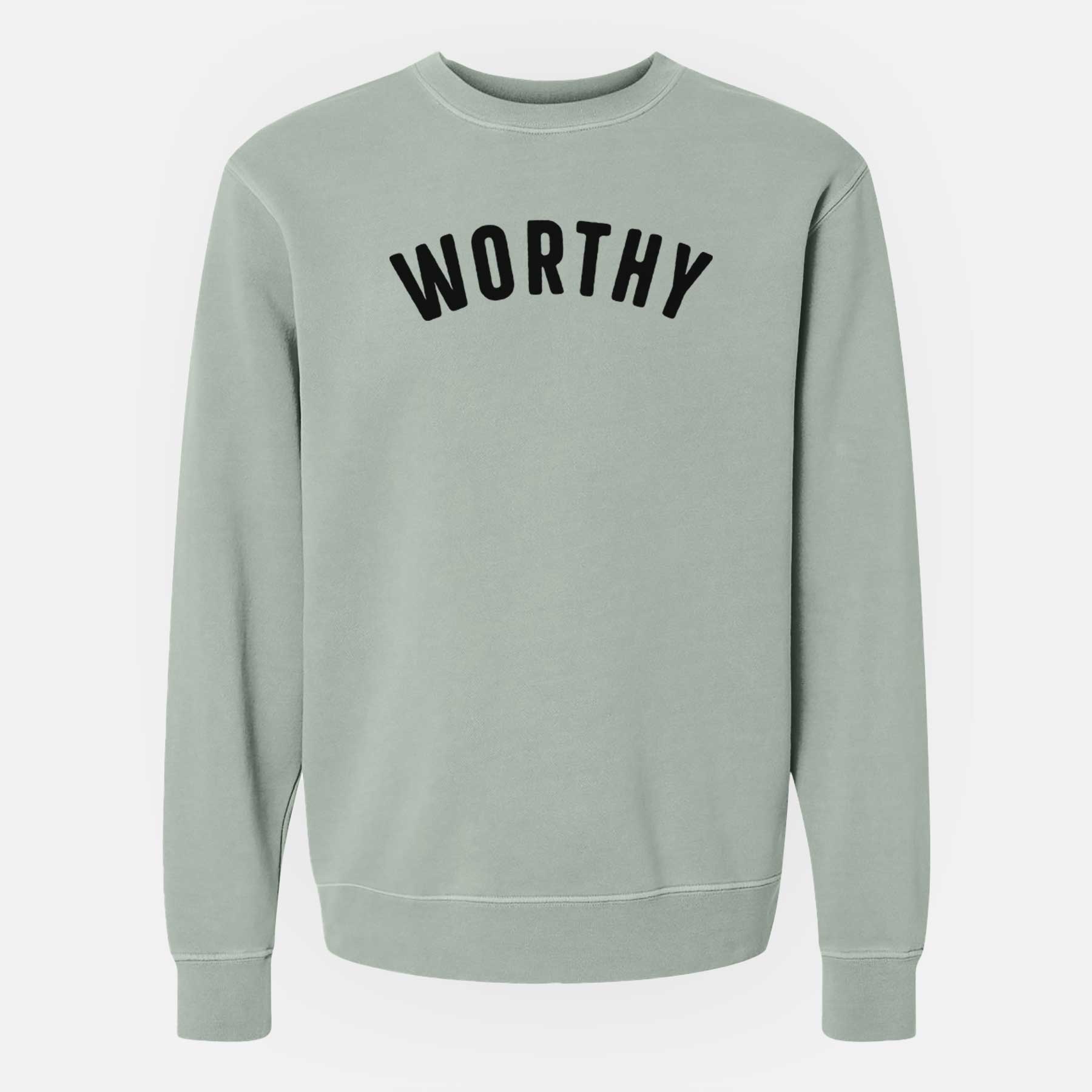 Worthy - Articulate Collection - Unisex Pigment Dyed Crew Sweatshirt