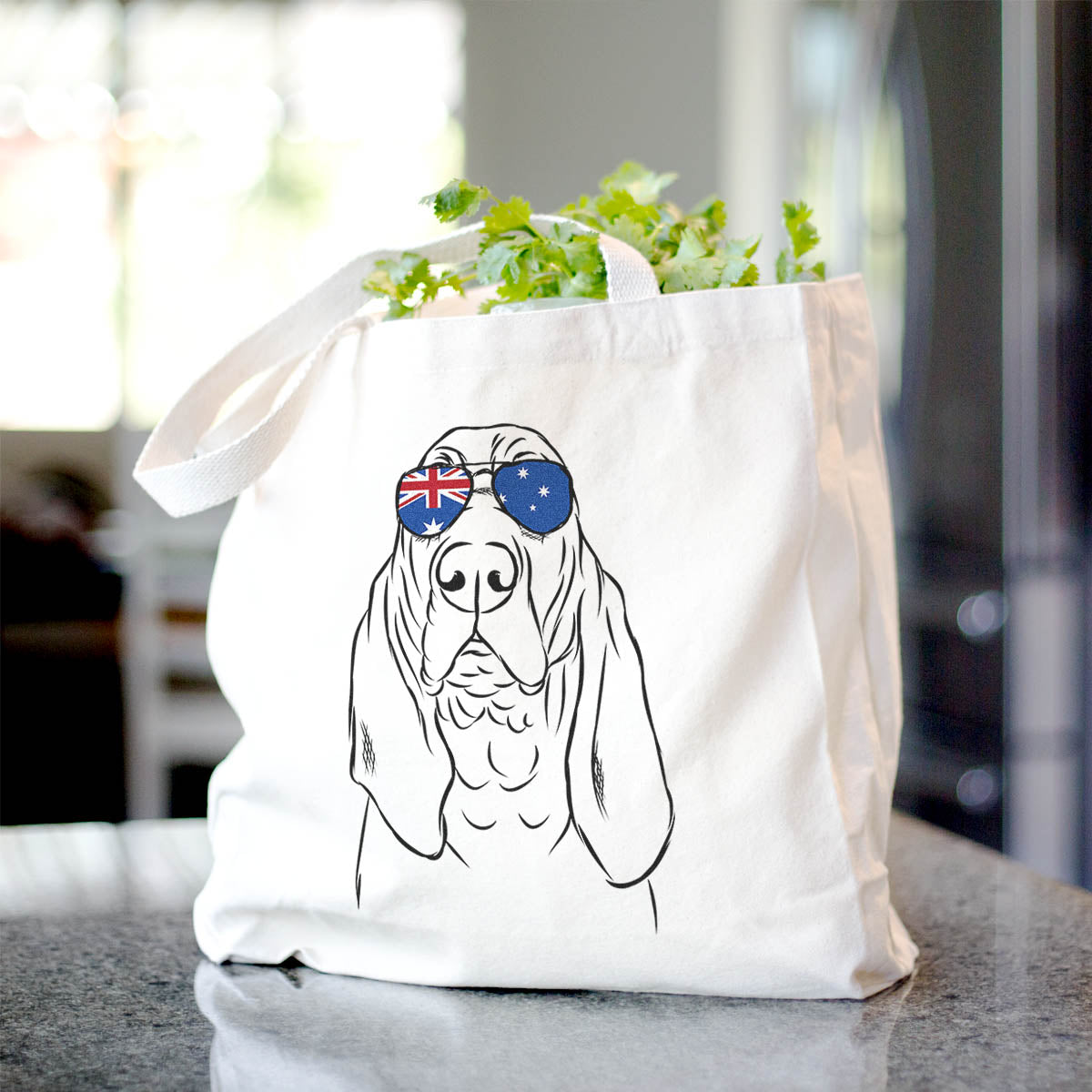 Baron the Bloodhound - Tote Bag