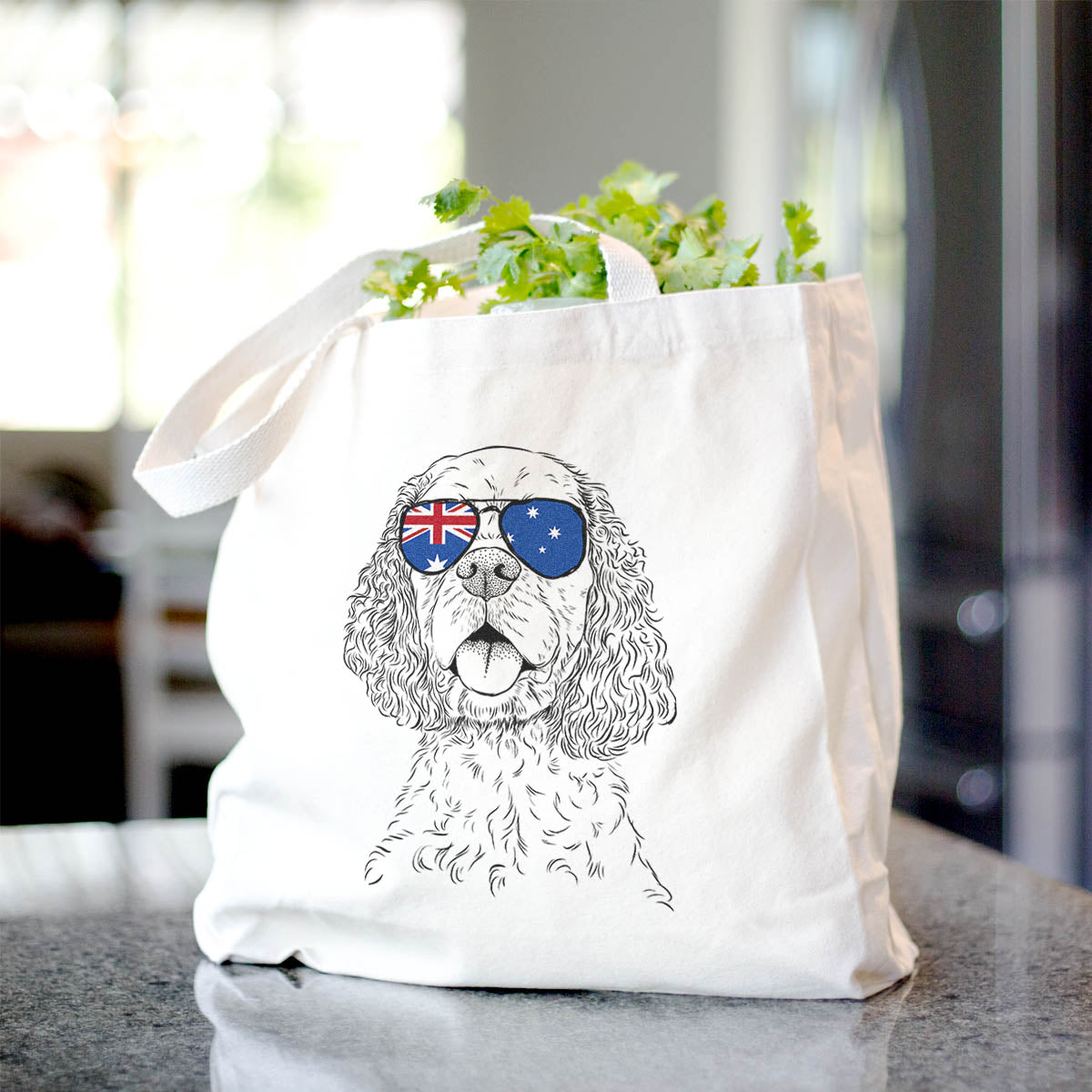 Baxter the American Cocker Spaniel - Tote Bag