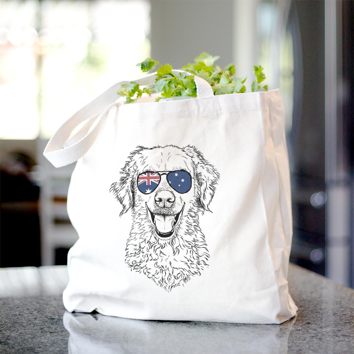 Bella Bean the Goldendoodle - Tote Bag