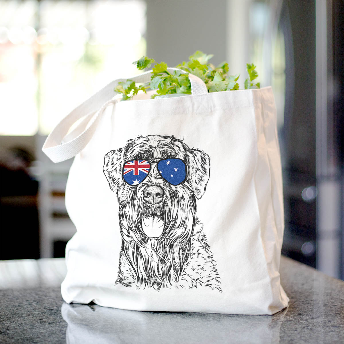 Bonnie the Bouvier des Flandres - Tote Bag