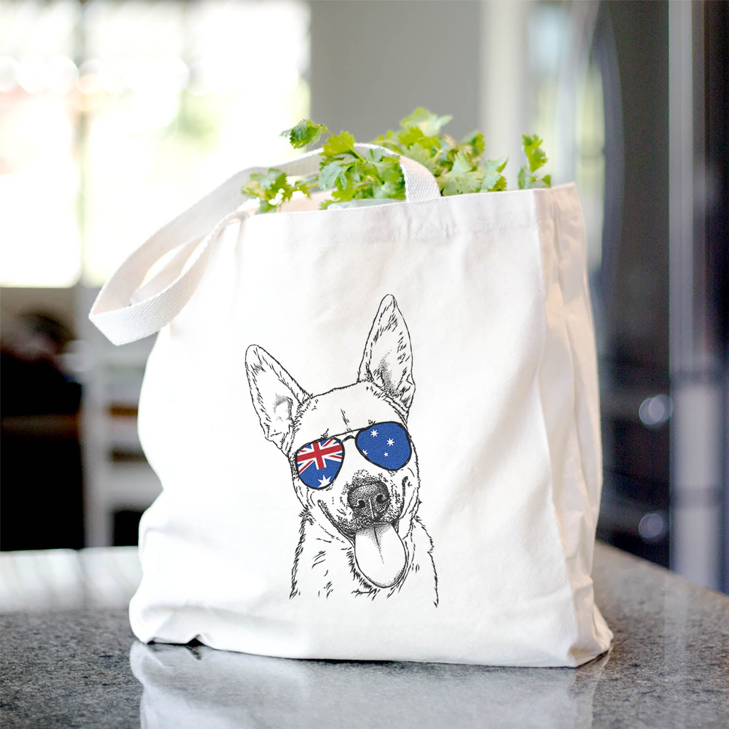 Charlie the Mixed Breed - Tote Bag