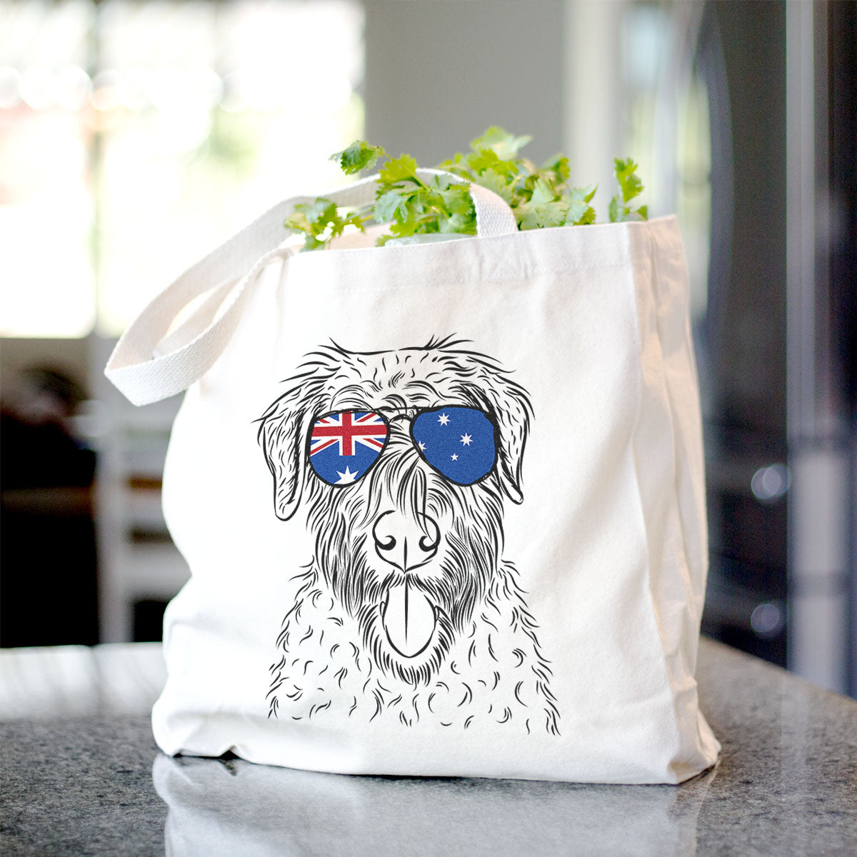 Chester the Soft Coated Wheaten Terrier - Tote Bag