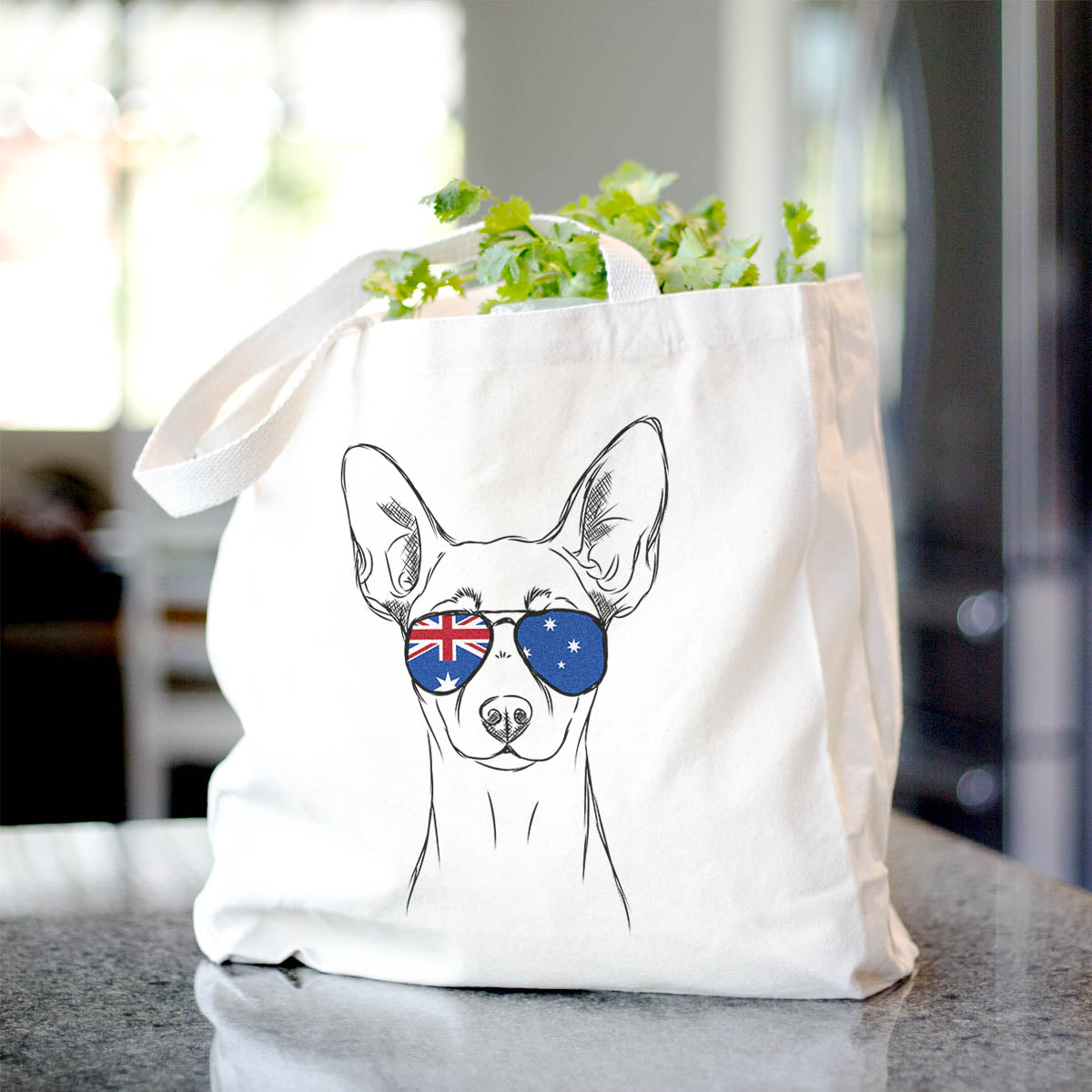 Chillie the Mini Pinscher - Tote Bag