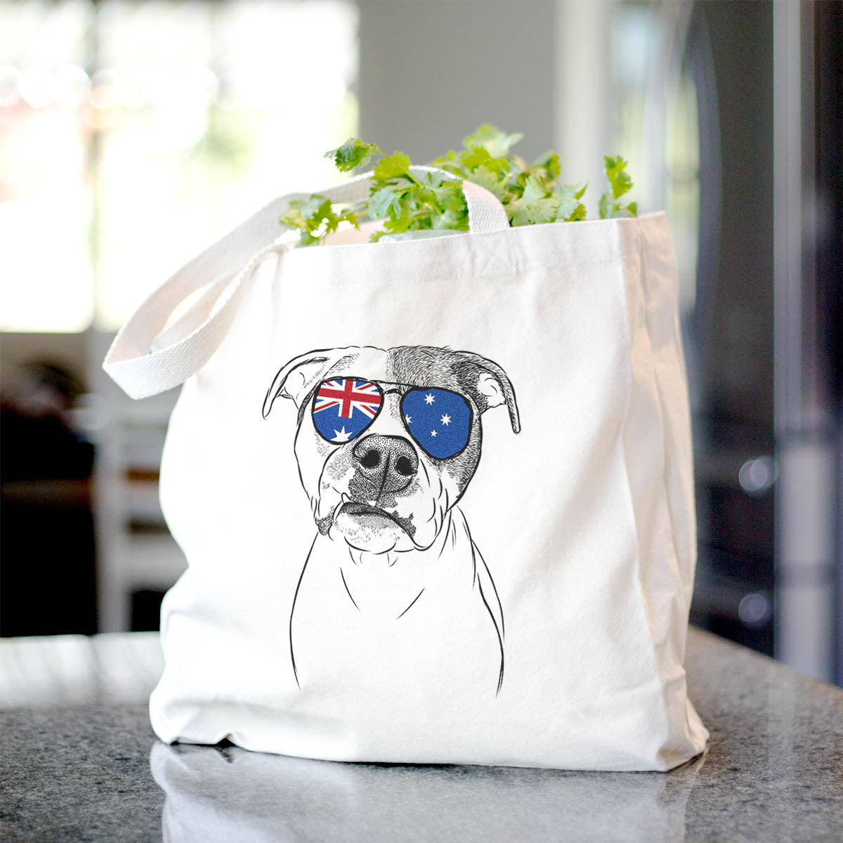 Dexter the Pitbull - Tote Bag