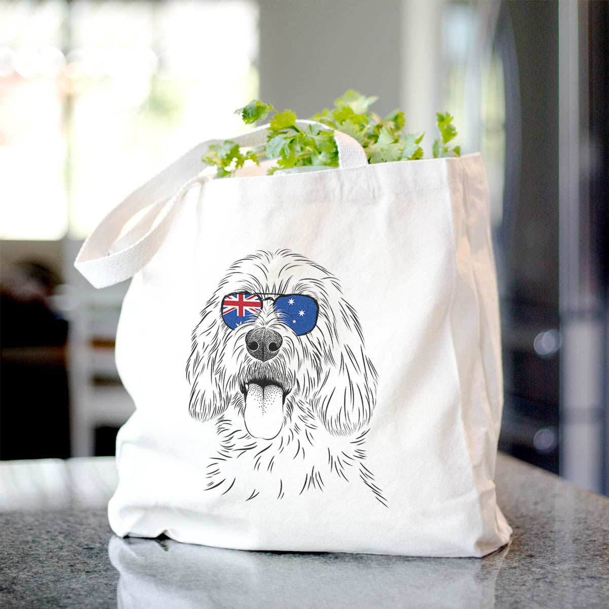 Homer the Grand Basset Griffon Vendeen - Tote Bag