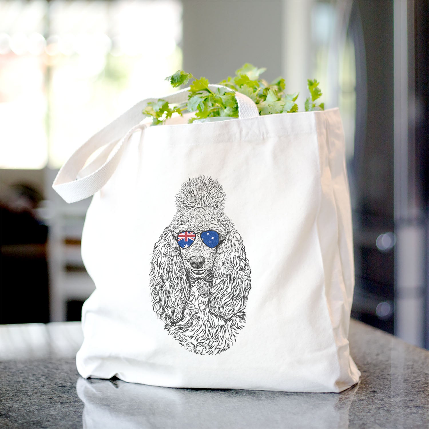 Kenna the Poodle - Tote Bag