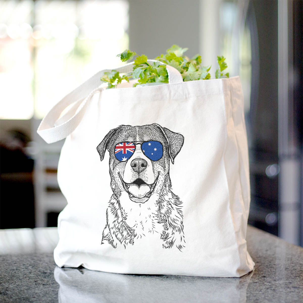 Leon the Greater Swiss Mountain Dog - Tote Bag