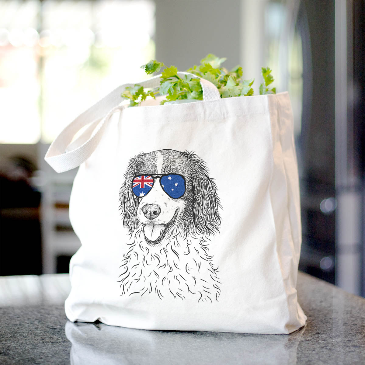 Maggie the Springer Spaniel - Tote Bag